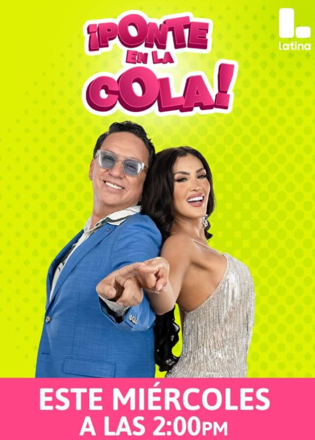 Micheille Soifer y Ricardo Rondón en Latina. Micheille Soifer y Ricardo Rondón en Latina.