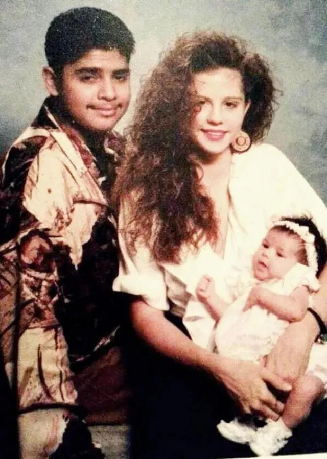 Ricardo Gómez y Mandy Teefey, padres de Selena Gomez, se casaron siendo muy adolescentes. Foto: Quien