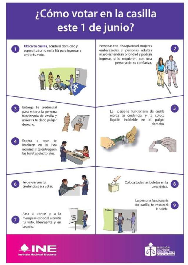  ¿Cómo votar este 1 de junio? | Instituto Nacional Electoral (INE)   