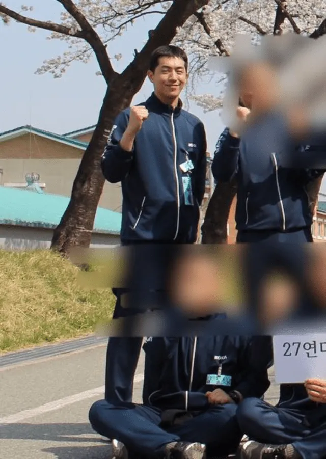  Nam Joo Hyuk en el servicio militar. Foto: Naver   