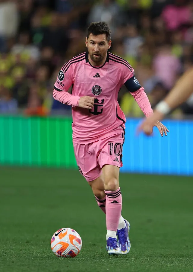 Messi ha entrenado a la par de sus compañeros en los últimos días. Foto: AFP   