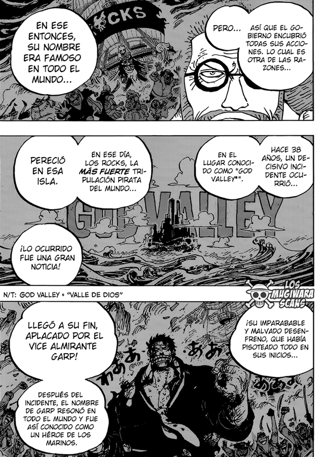 One Piece manga 957. Foto: Los Mugiwara Scans