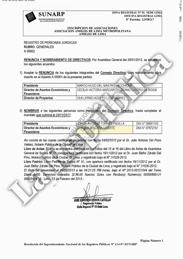 José Miguel Castro | Susan Villarán | Lava Jato José Miguel Castro | Susan Villarán | Lava Jato