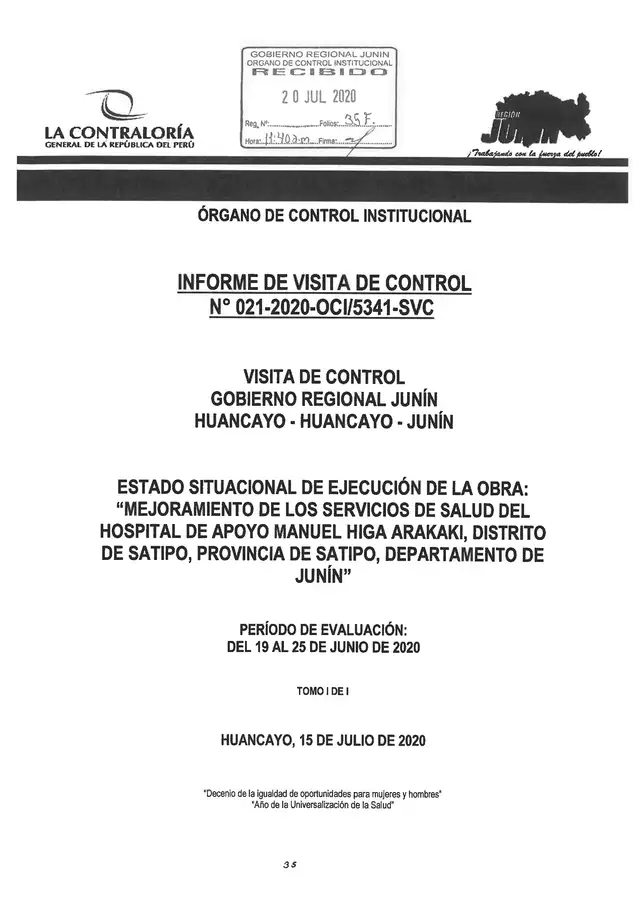 Documento Satipo