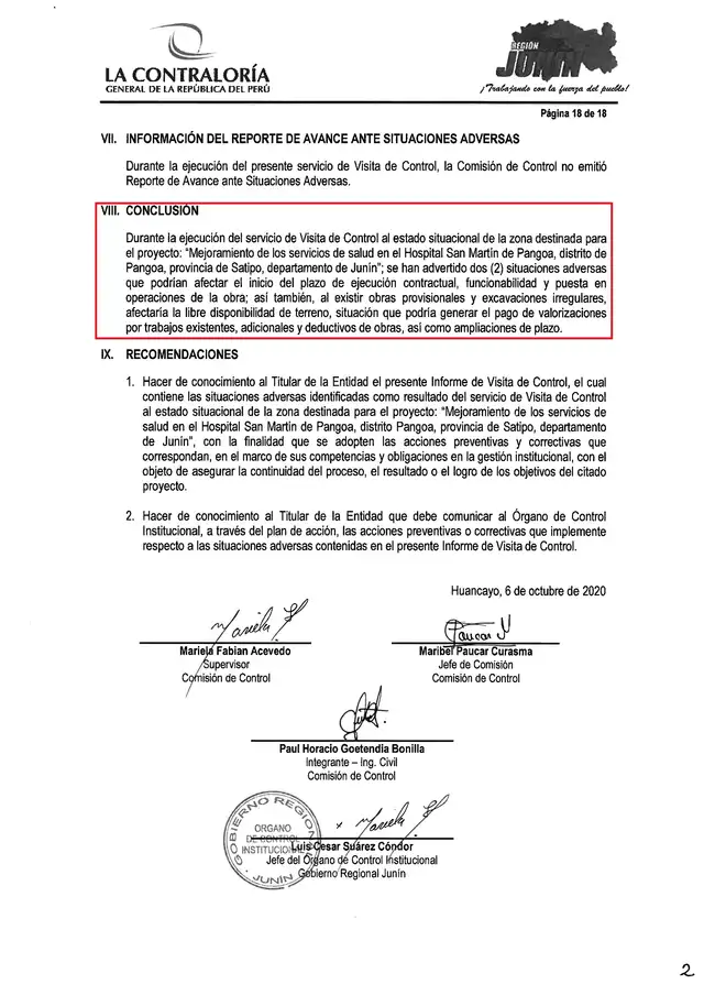 Documento pangoa