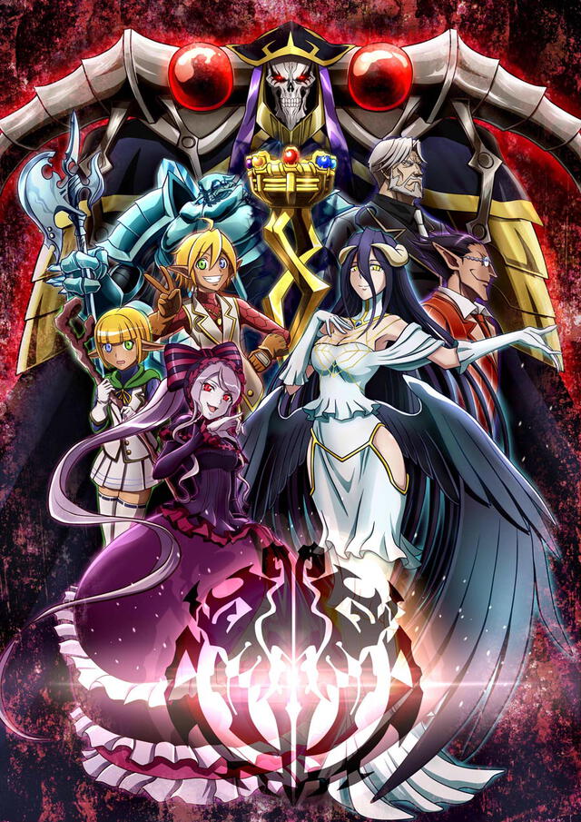 Overlord - póster promocional, temporada 1. Foto. Madhouse