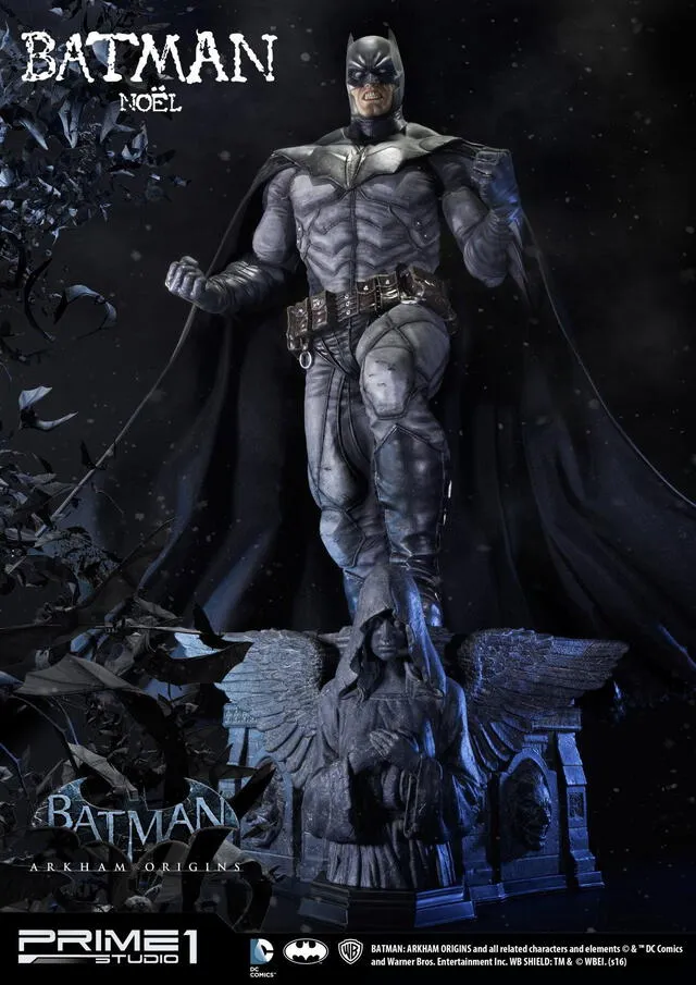 Figura de acción que muestra el Batman Noel, de Lee Bermejo.