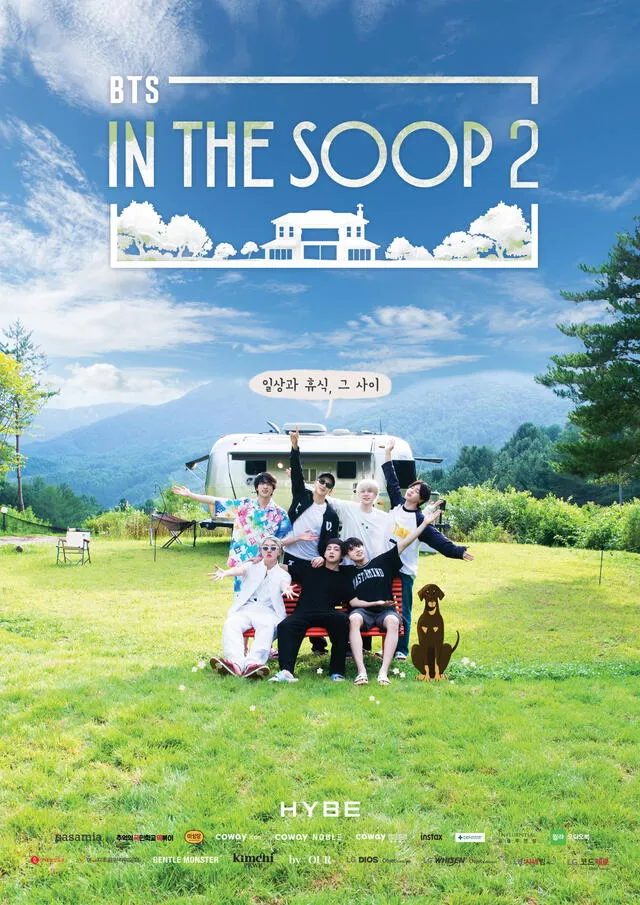 BTS In the SOOP, póster promocional. Foto: Weverse