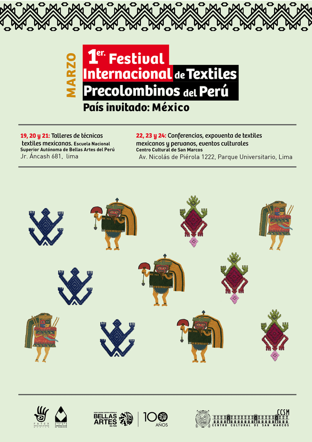 Primer Festival internacional de textiles precolombinos del Perú