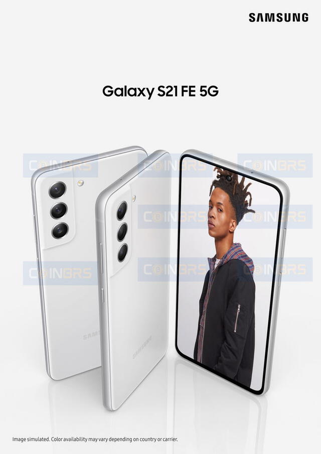 Diseño del Samsung Galaxy S21 FE