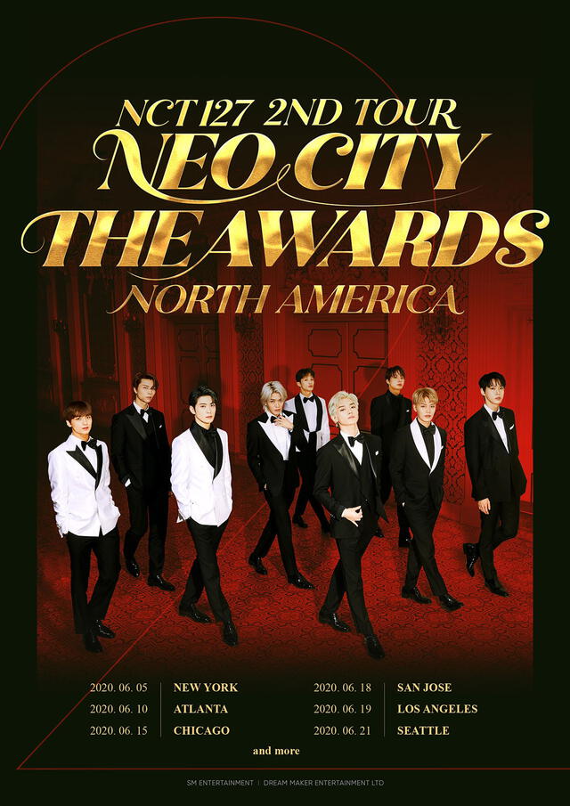 NCT 127 tour Neo City The Awards