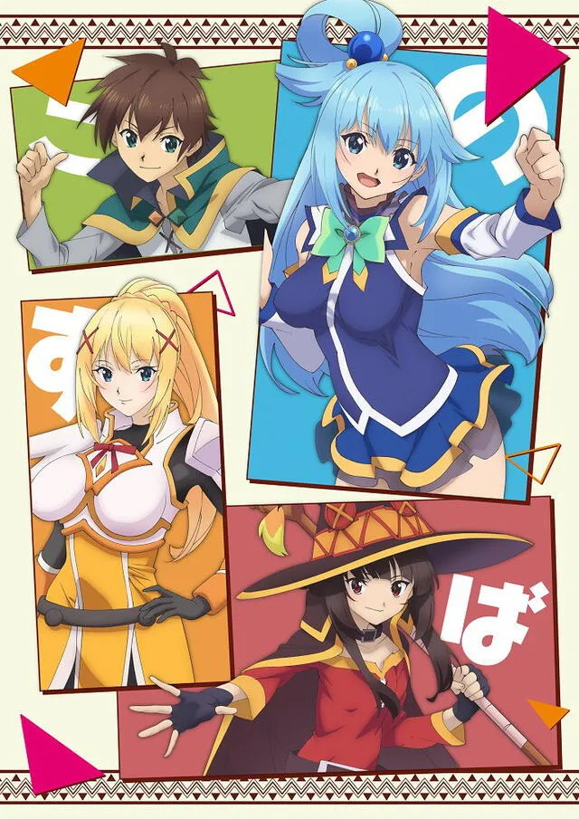 Aqua es el personaje más popular de Konosuba