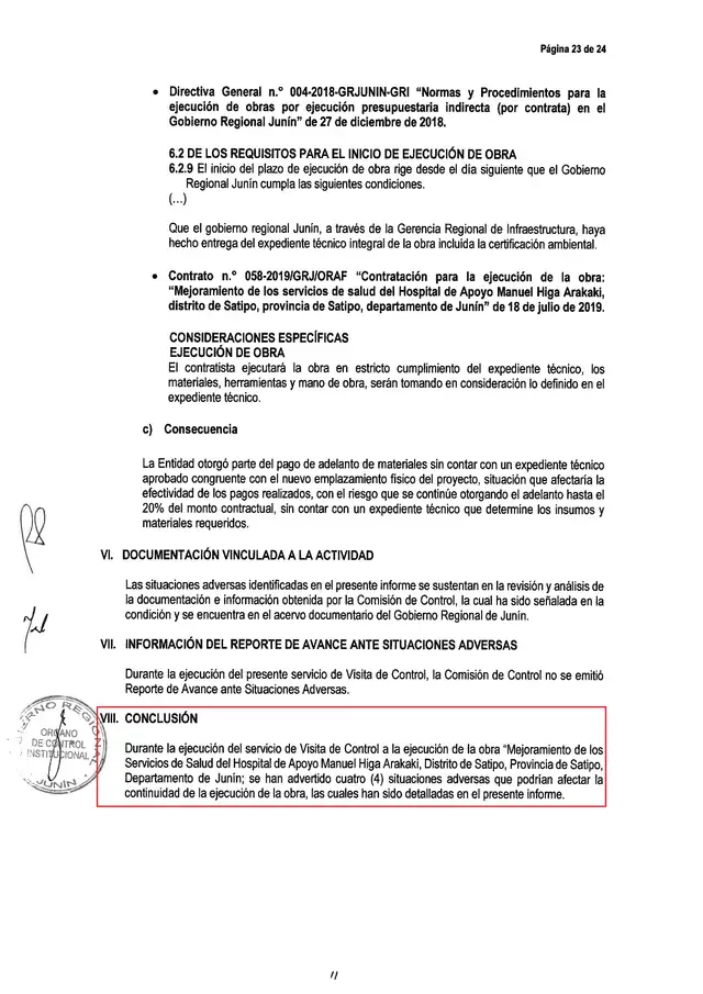 Documento Satipo