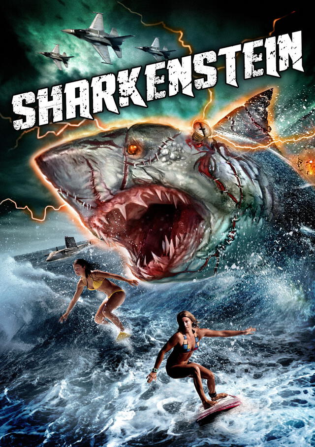 Afiche de Sharkenstein