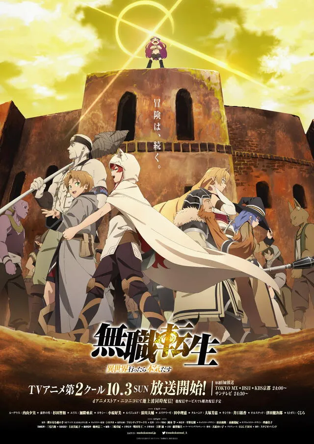 Mushoku Tensei. Foto: Funimation