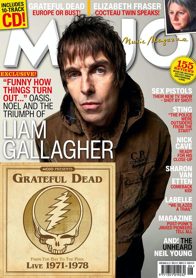 Portada de la última entrevista que ha concedido Liam Gallagher tras revelar que sufre de artritis. Foto: MOJO