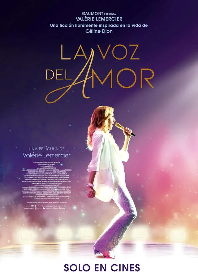 Póster de "La voz del amor"