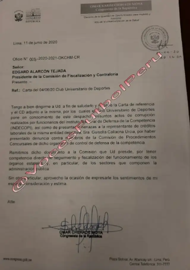 Universitario - Twitter
