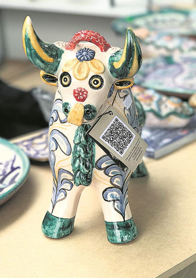 Tradición. Hermosa cerámica del torito de Pucará. Foto: difusión