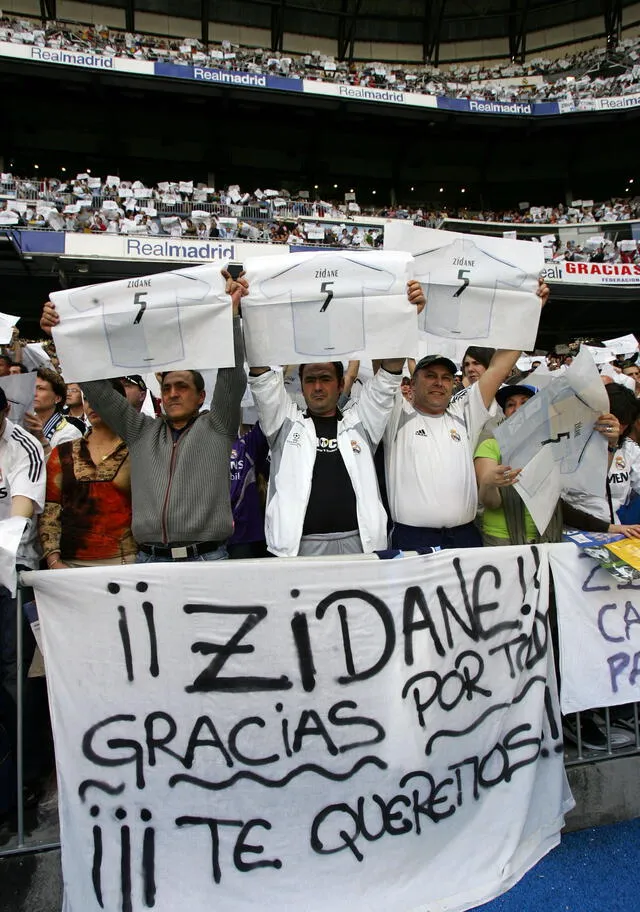 Real Madrid: se cumple 14 años del último partido de Zidane en el Bernabéu. Foto: AFP