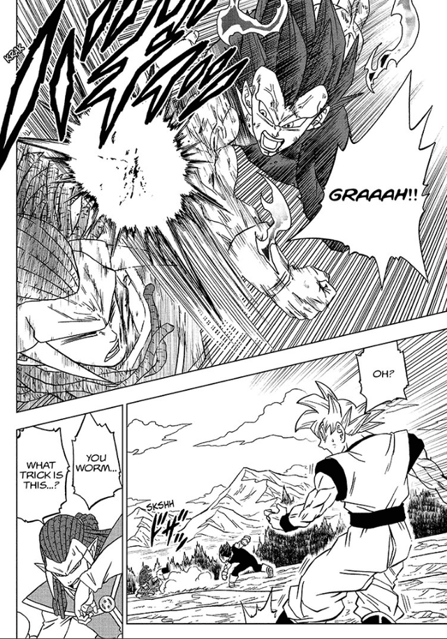 Daiko O Saiyajin on X: Primeiras imagens do capítulo 84 de Dragon Ball  Super! Goku instinto superior e Vegeta Ego Superior VS Gas!   / X