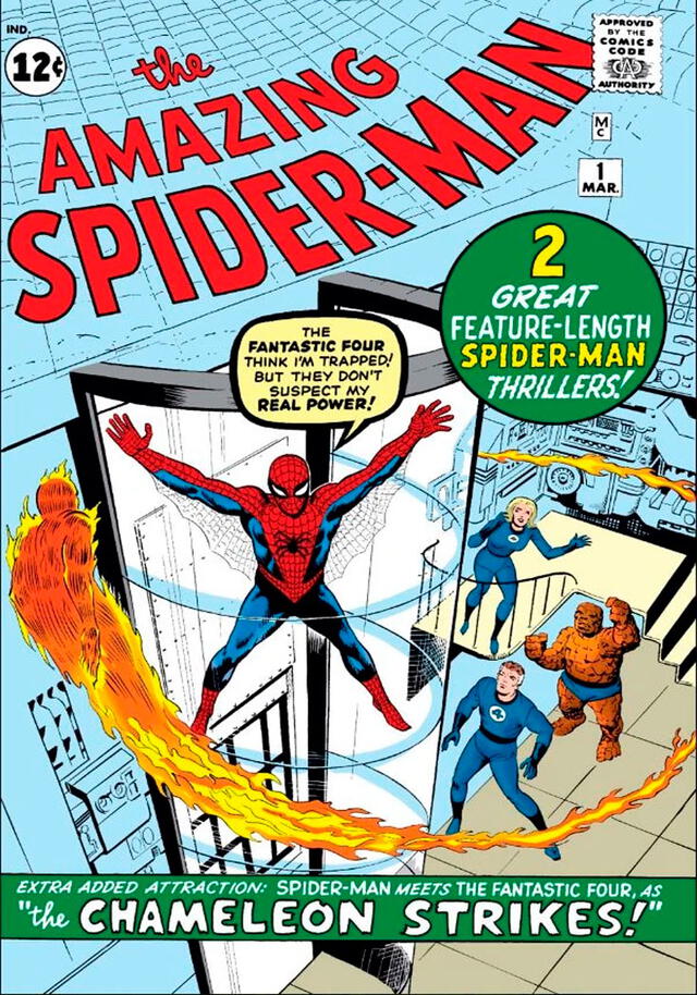Portada de The Amazing Spider-Man #1. Foto: Marvel