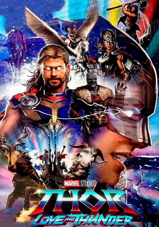 Poster no oficial de Thor 4. Foto: RPK_NEWS1 / Twitter