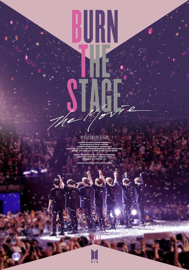  Afiche del documental 'Burn The Stage'. Foto: beritagaruda   