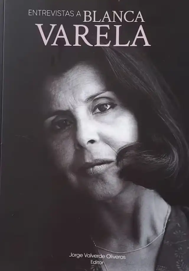  "Entrevistas a Blanca Varela". Imagen: Difusión.    