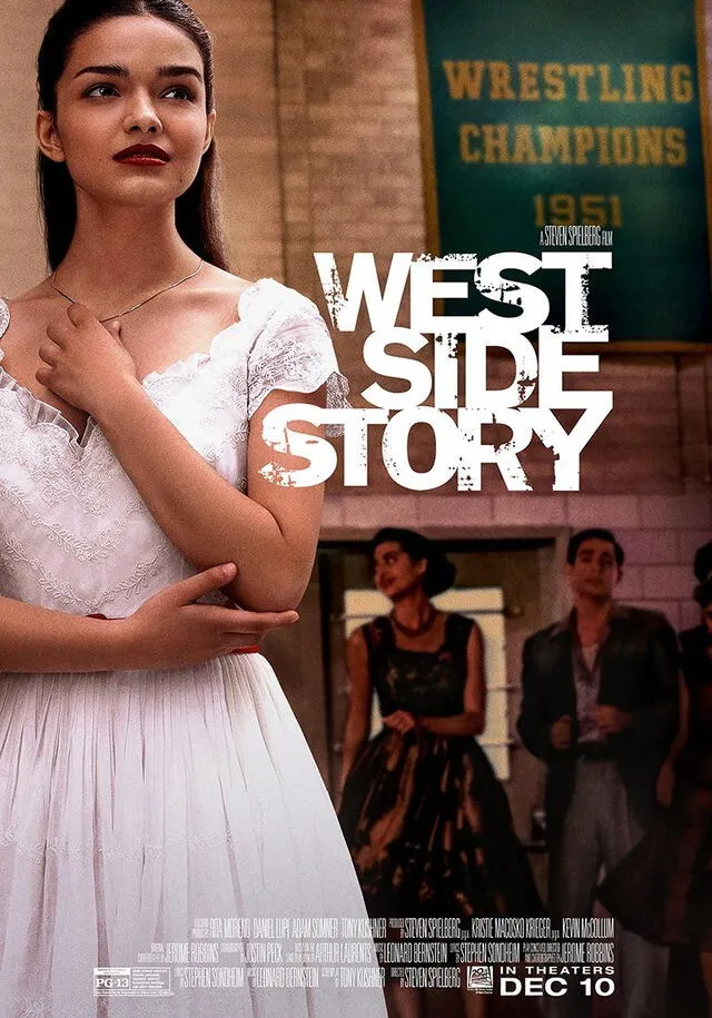 Rachel Zegler es María en "West side story" de Steven Spelberg. Foto: 20th century studios