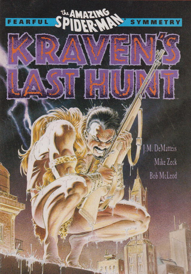 La primera aparición de Kraven en los cómics fue en 1987.