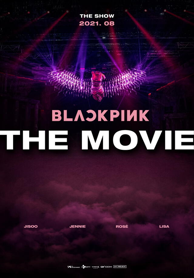 Poster oficial de la película de BLACKPINK. Foto: YG Entertainment