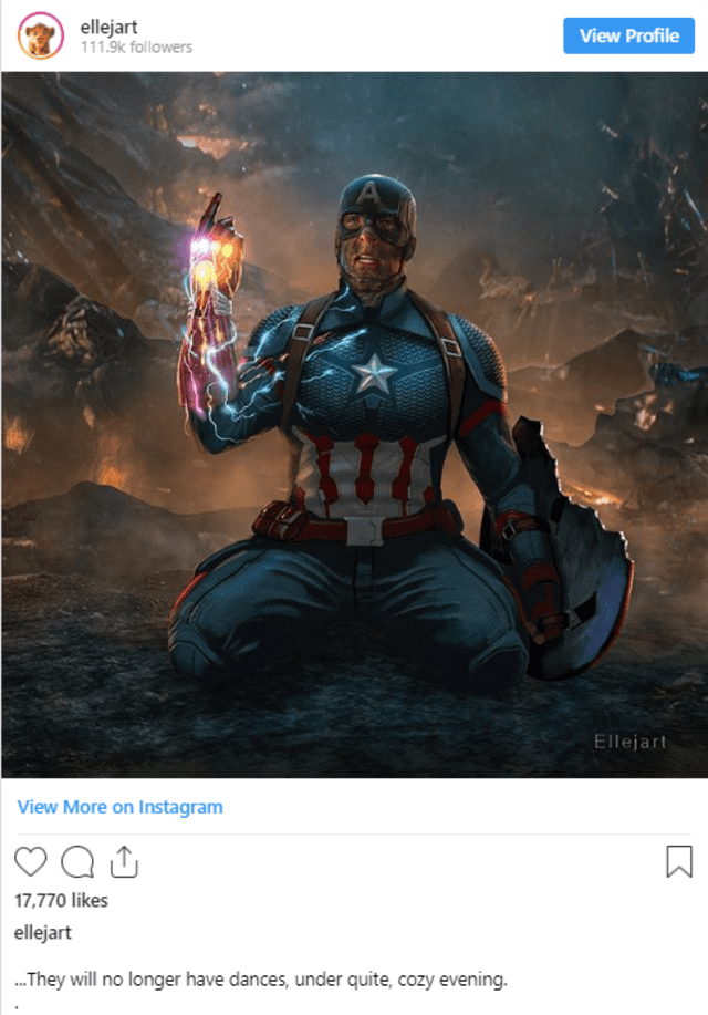 Avengers: Endgame: Capitán América con el Guantelete del Infinito | Marvel  | Disney | Spider-Man | Chris Evans | Thanos | ucm | mcu | Cine y series |  La República
