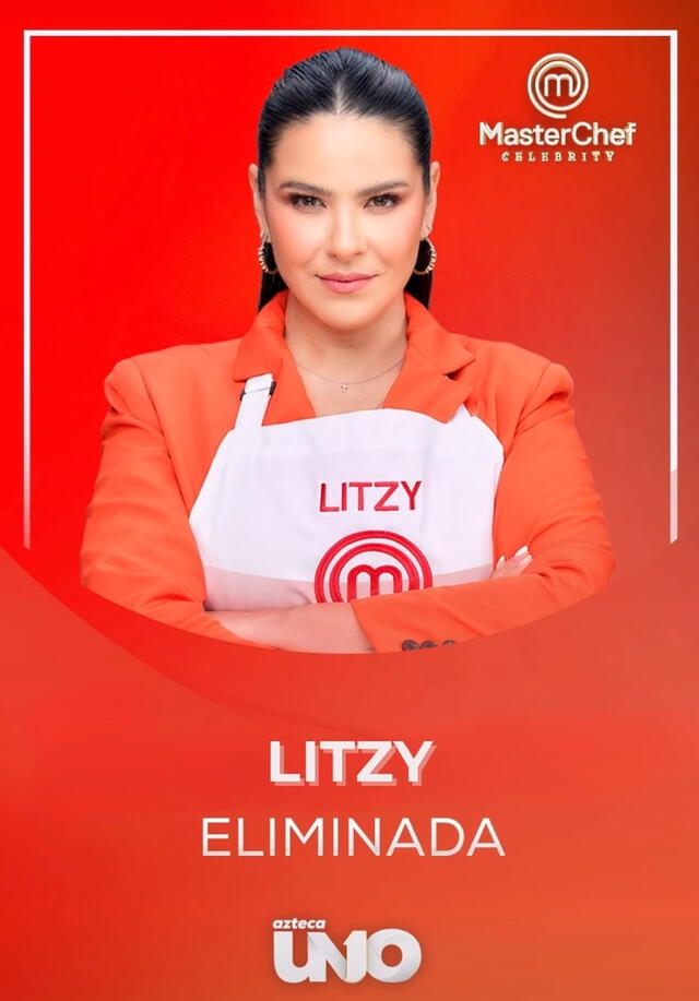 Litzy se despide de MasterChef Celebrity México entre lágrimas y agradecimientos. Foto: Instagram masterchefmx   