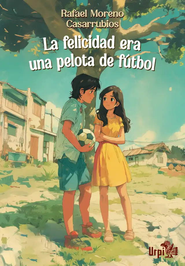  "La felicidad era una pelota de fútbol". Imagen: Difusión.    