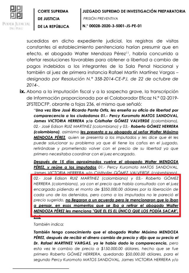 Documento Juez Hugo Nuñez