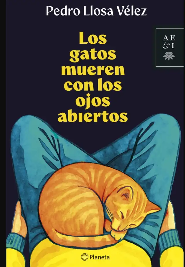  "Los gatos mueren con los ojos abiertos" (Planeta). Imagen: Difusión.    