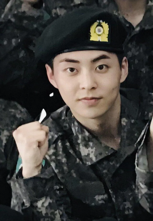 Xiumin EXO servicio militar