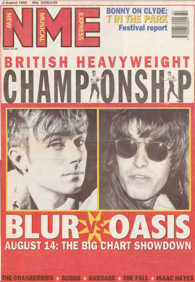 La batalla del Britpop. Foto: NME