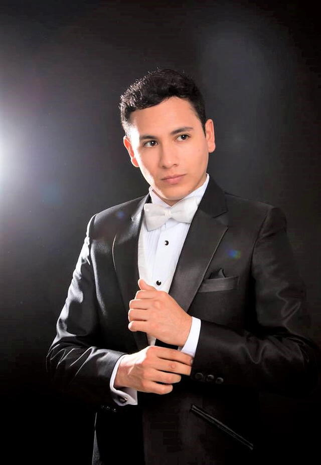 Óscar Oré, tenor peruano. Foto: Difusión.