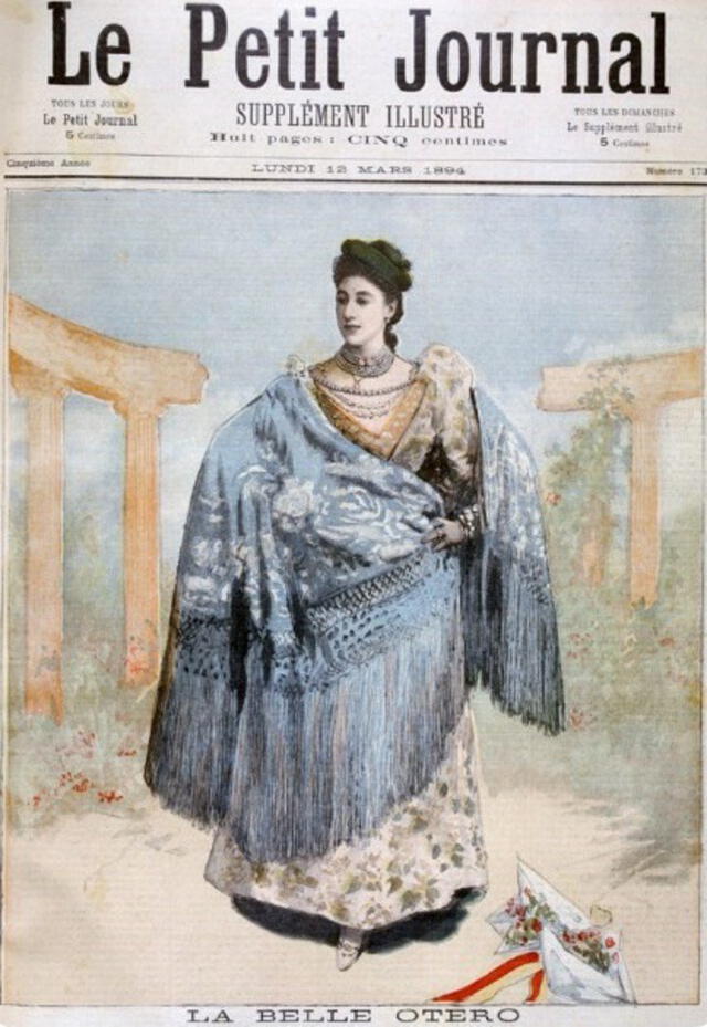 La Bella Otero. Foto: Le Petit Journal
