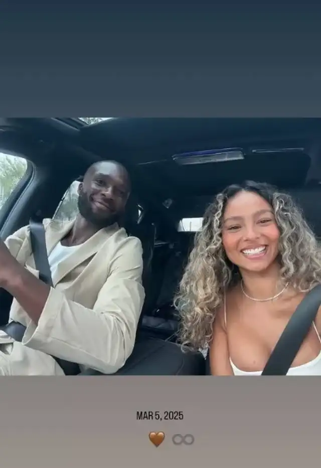 Ximena Peralta y su esposo celebran su primer año de casados. Foto: Instagram.   