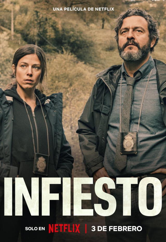 "Infiesto", póster de la película. Foto: Netflix   