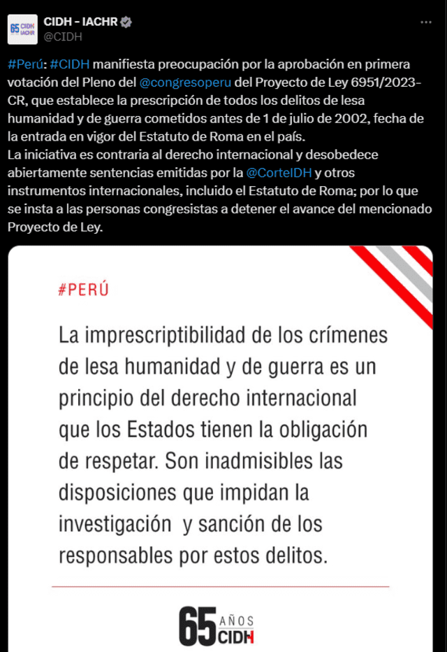 CIDH manifestó que los Estados tienen la obligación de respetar las disposiciones del organismo. Foto: CIDH.   