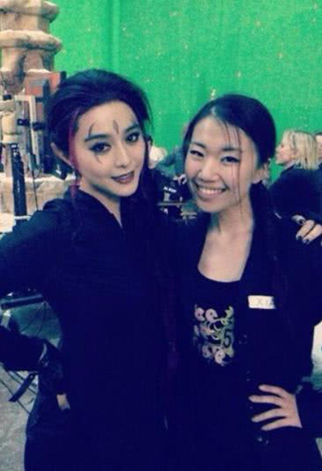 Xiao Sun actuó como actriz de doblaje  de Fan Bingbing en X-Men: Days of Future Past.