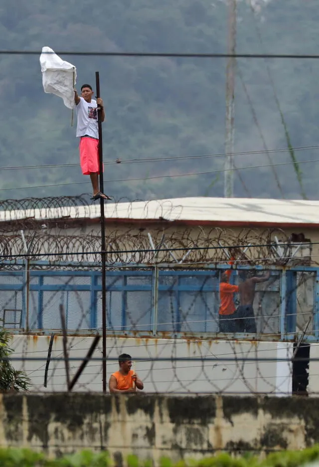 Cárceles en Ecuador dominadas por bandas criminales. Foto: EFE   