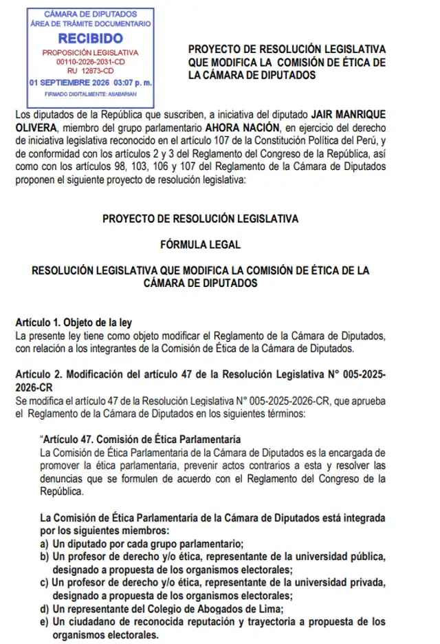 Proyecto de Ahora Nación Proyecto de Ahora Nación