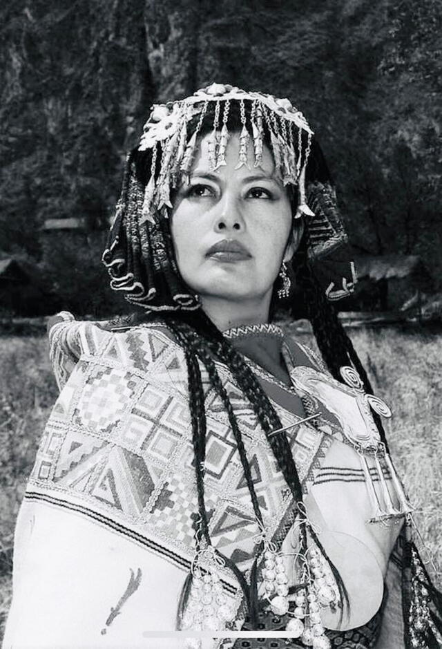 Yaritna García, profesora y actriz. Interpretó a la Qoya en 8 oportunidades en el Inti Raymi. Foto: Difusión.