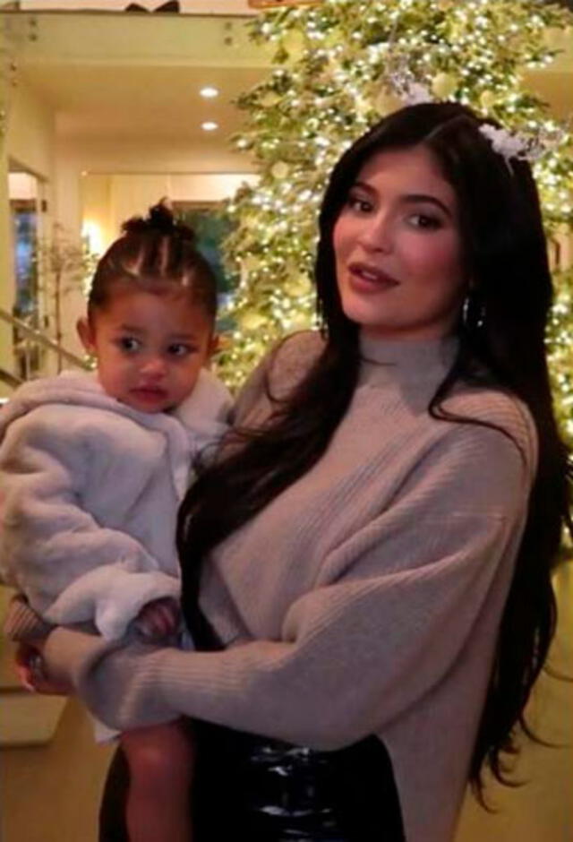 Kylie Jenner pasa la navidad con su hija Stormi y lejos de su expareja Travis Scott