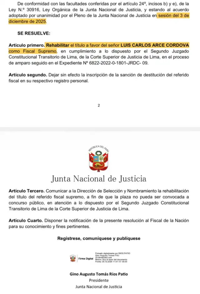 Junta Nacional de Justicia